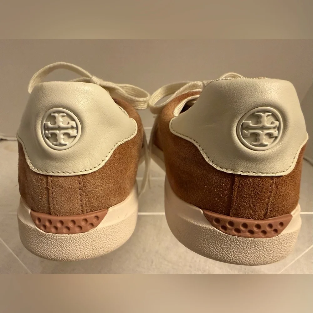 Tory Burch Howell Court Sneakers – Malva Pink – Size 6 – Excellent